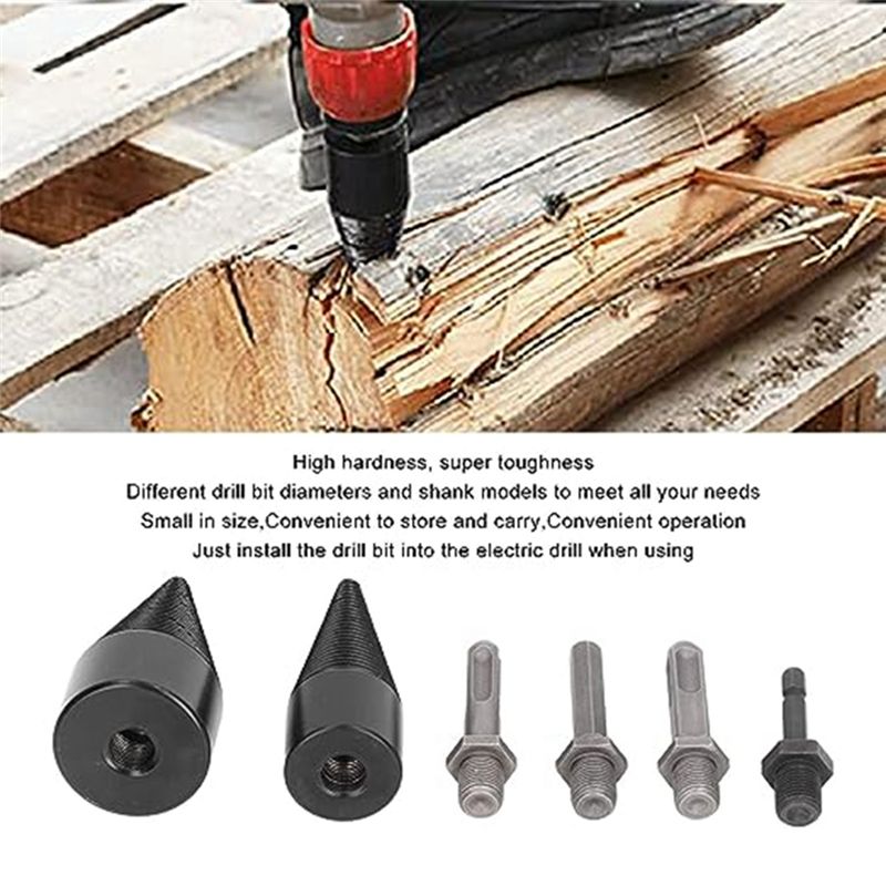 Log Splitter Electric - A77K Pack of 6 Log Splitter