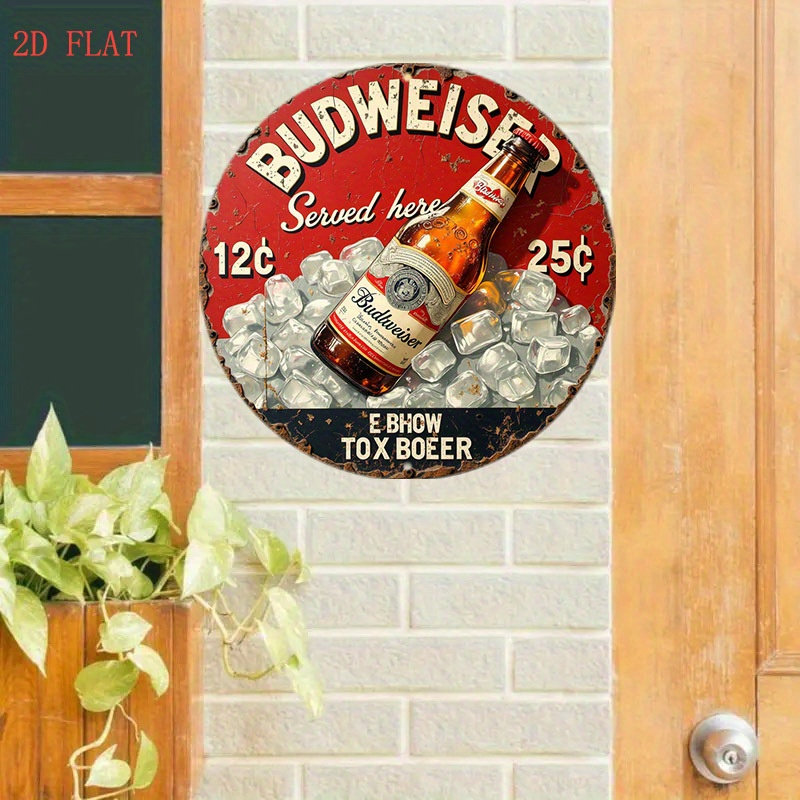1pc Vintage Beer Logo Metal Wa - đánh giá và giá Outdoor Power Bar