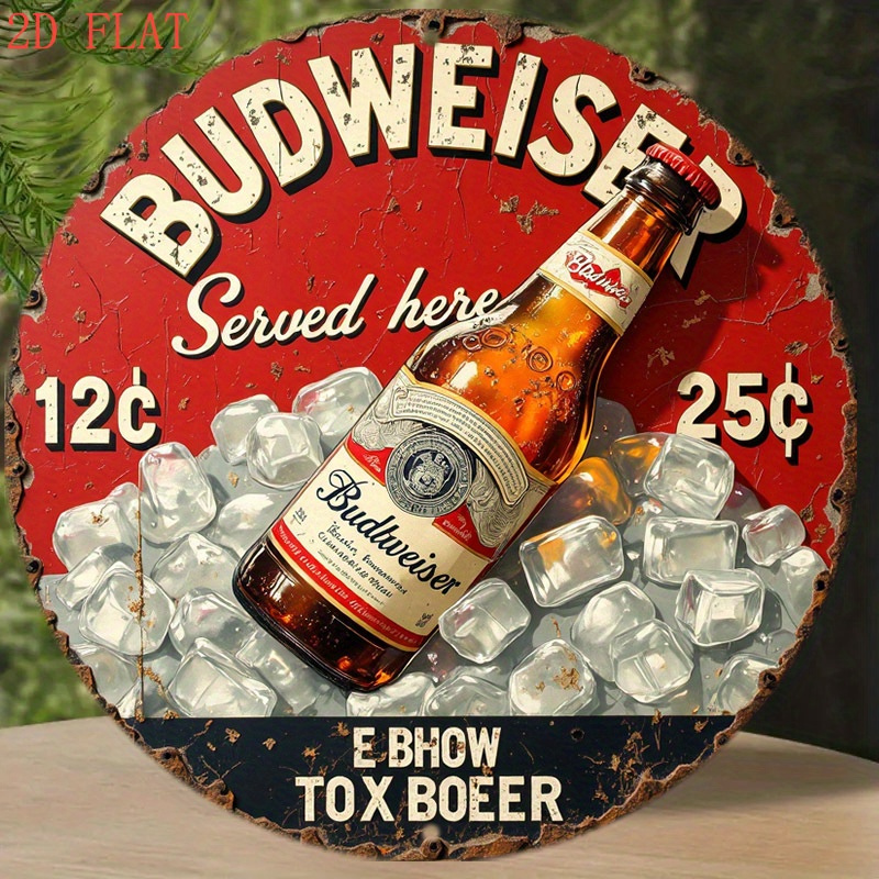 1pc Vintage Beer Logo Metal Wa - đánh giá và giá Outdoor Power Bar