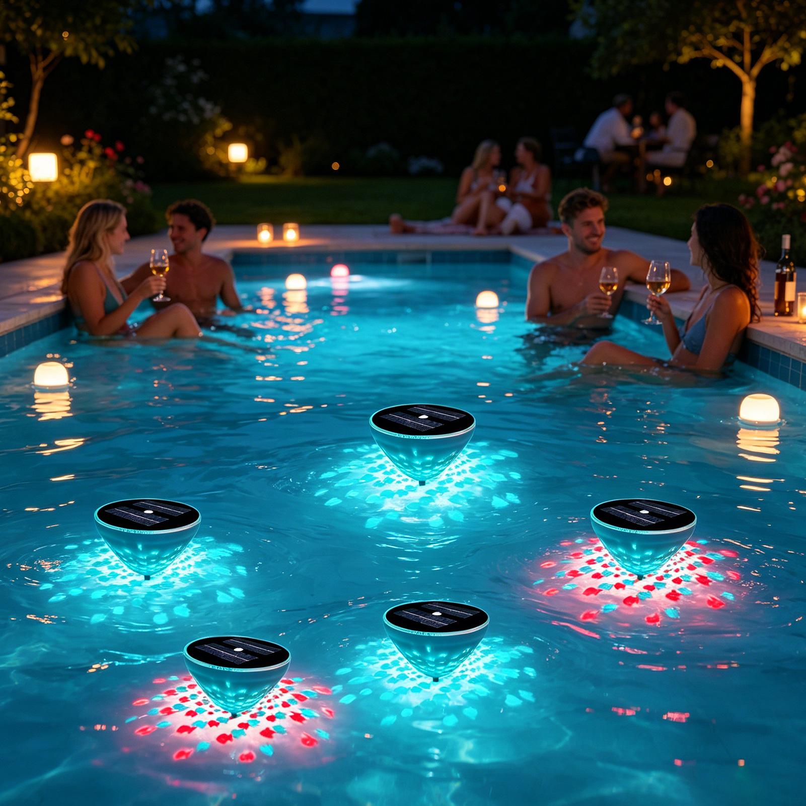 Pool Lights Solar Powered 2 Pi - đánh giá và giá Outdoor Power For Hot Tub