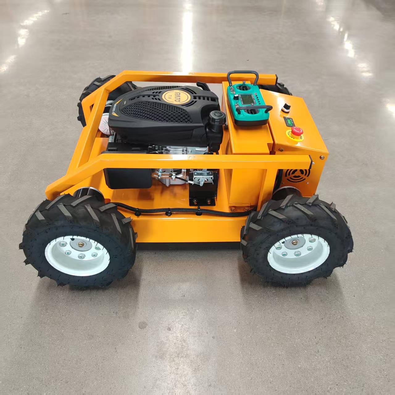 Smart Remote-Controlled Lawn M - đánh giá và giá Lawn Mower Battery