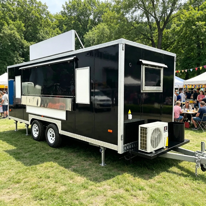 Custom Mobile Square Catering  - đánh giá và giá Outdoor Power Bar