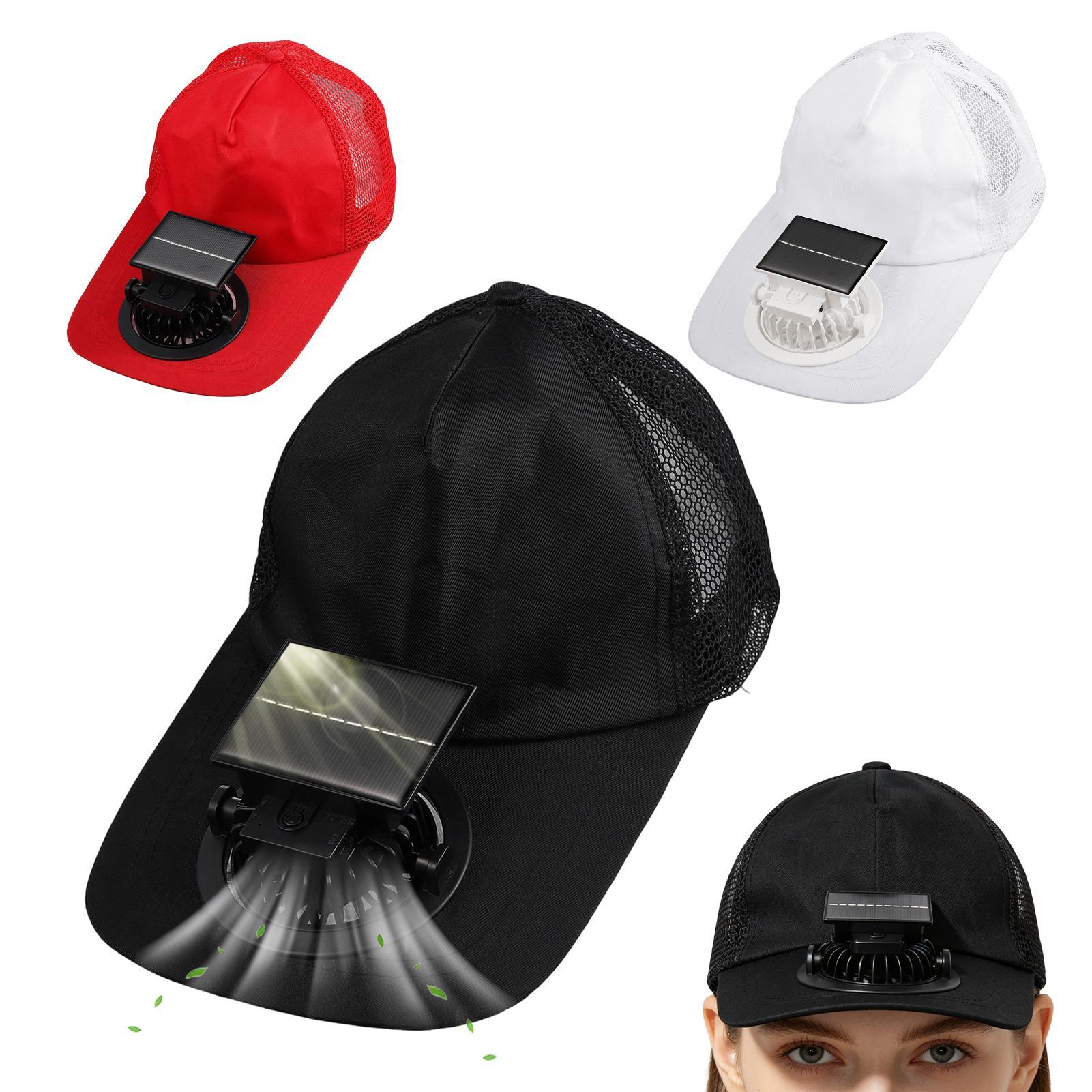 Solar Powered Fan Hat USB Char - đánh giá và giá Outdoor Power Block