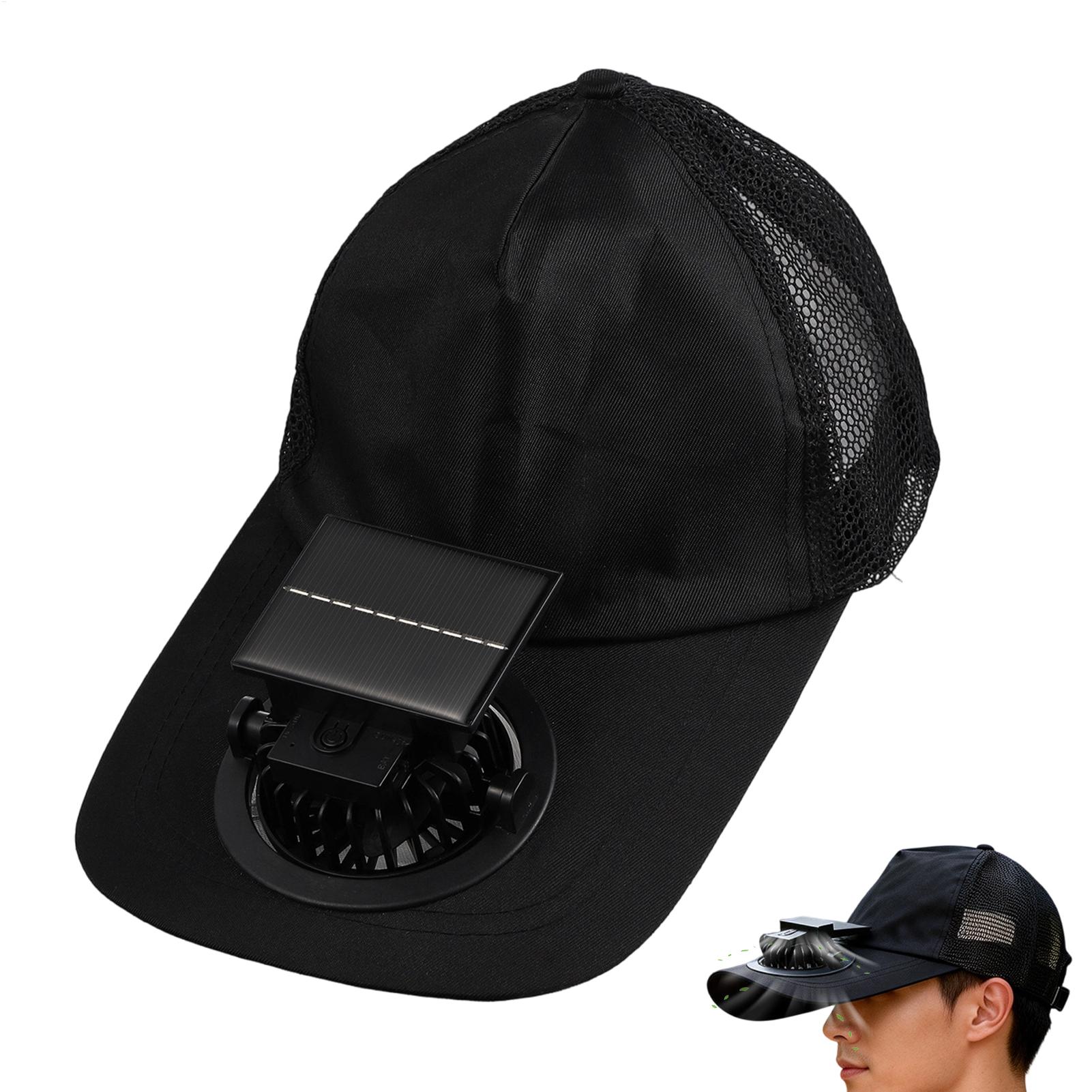 Solar Powered Fan Hat USB Char - đánh giá và giá Outdoor Power Block