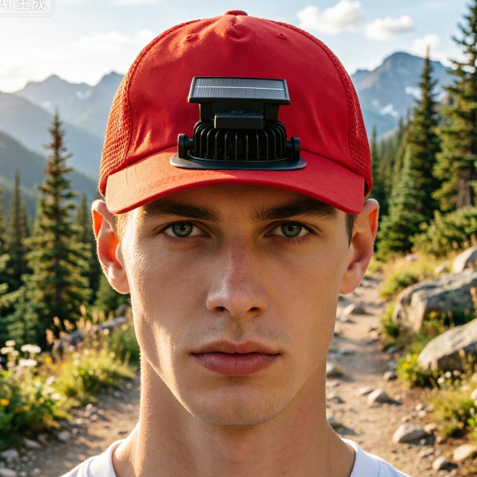 Solar Powered Fan Hat USB Char - đánh giá và giá Outdoor Power Block