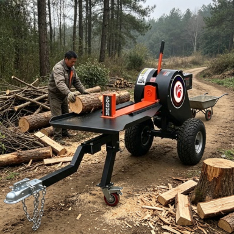 7 Ton Electric Log Splitter Hy - đánh giá và giá Log Splitter Electric