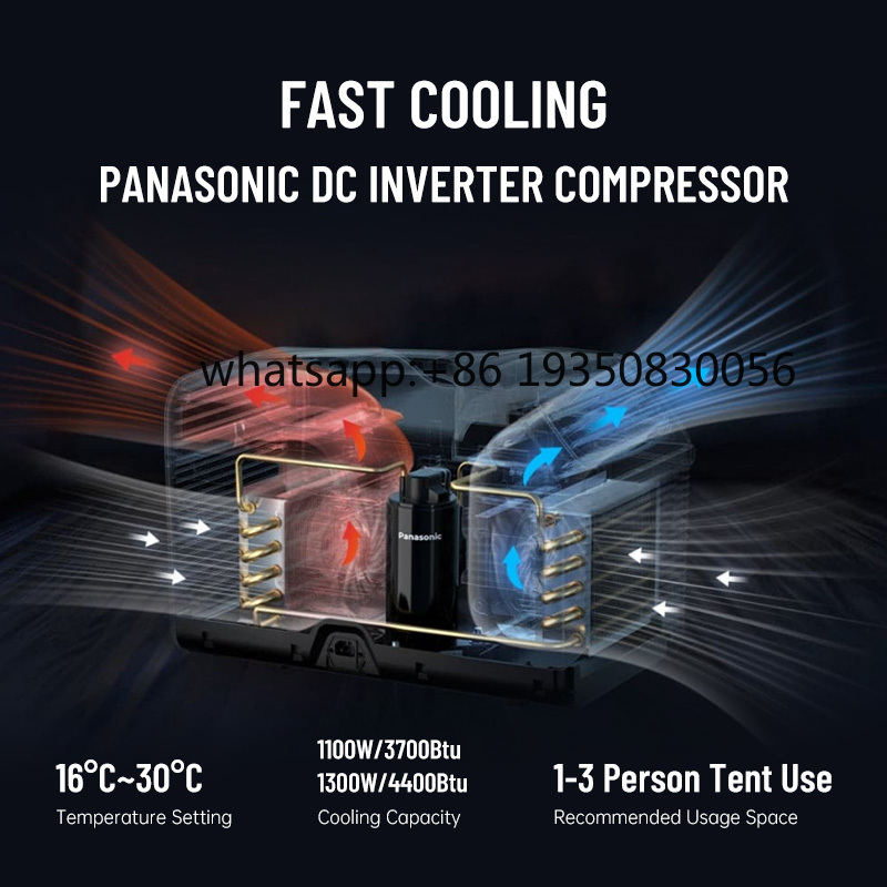 Portable 110V Mini Air Conditi - đánh giá và giá Outdoor Power New Roads