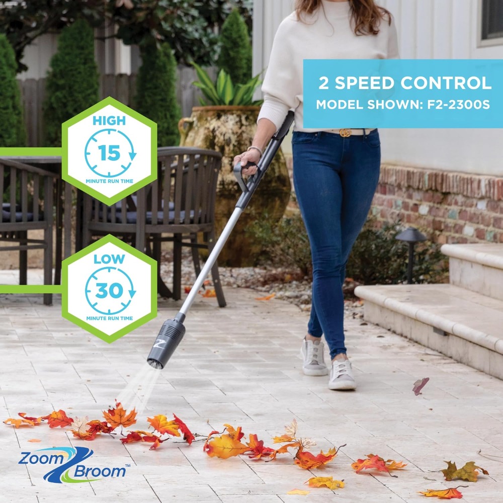 Lightweight Air Broom with Erg - đánh giá và giá Outdoor Power Broom