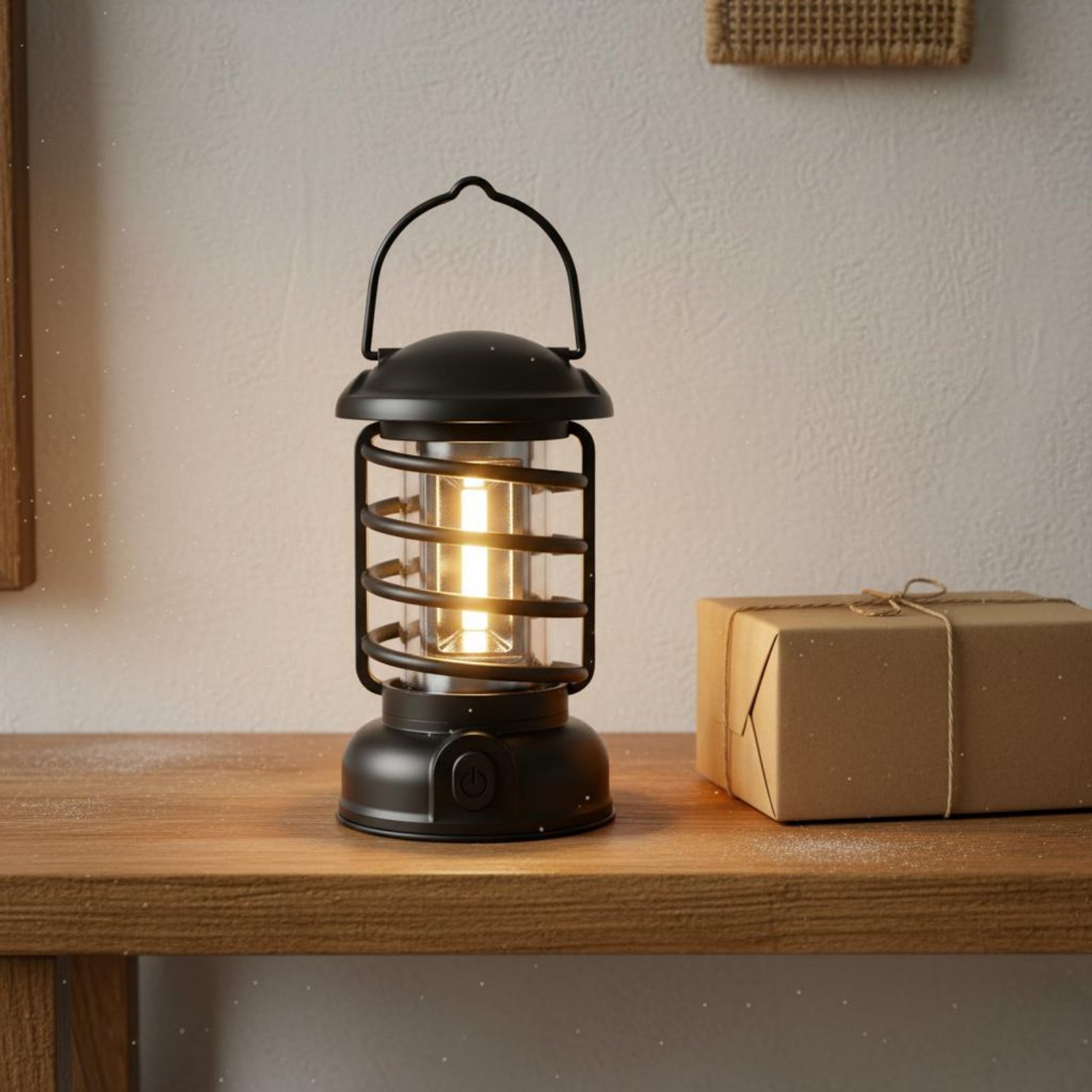 Retro Camping Lantern Two-Way  - đánh giá và giá Outdoor Power Supply