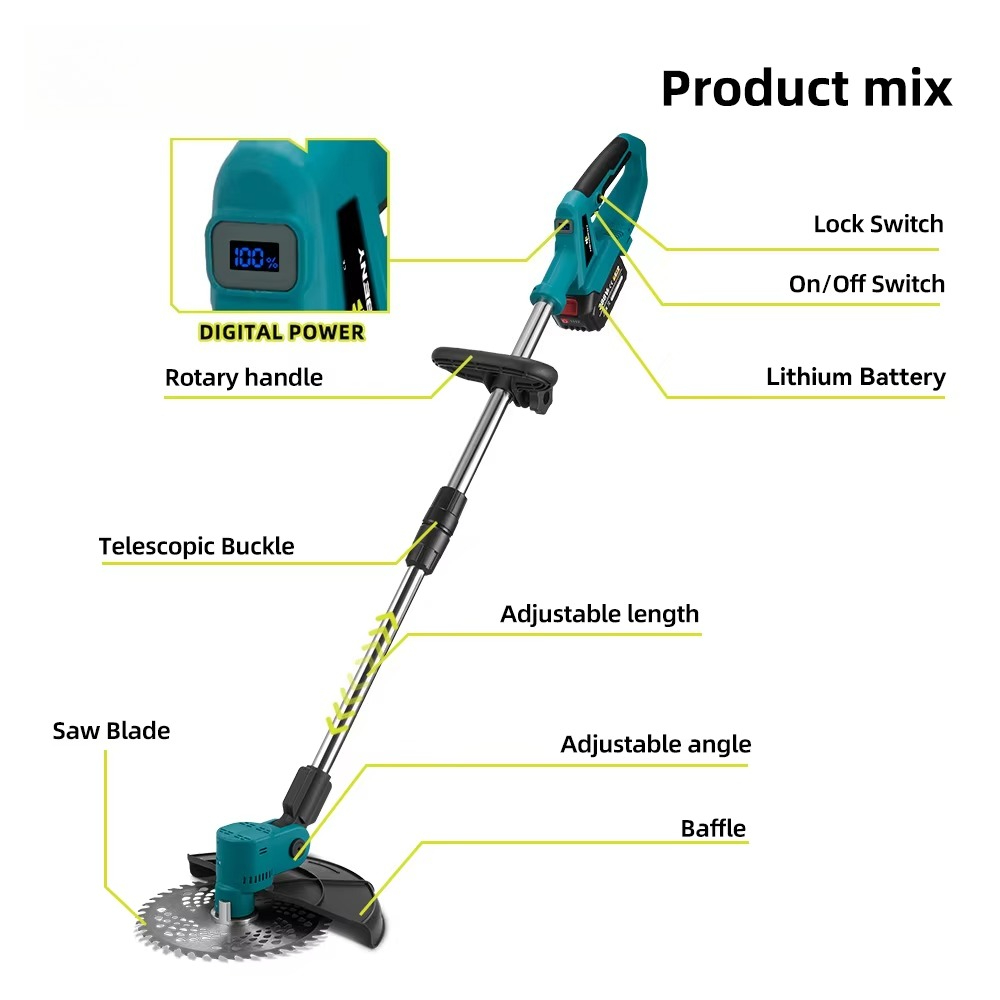 4000W Electric Lawn Mower for  - đánh giá và giá Lawn Mower Battery