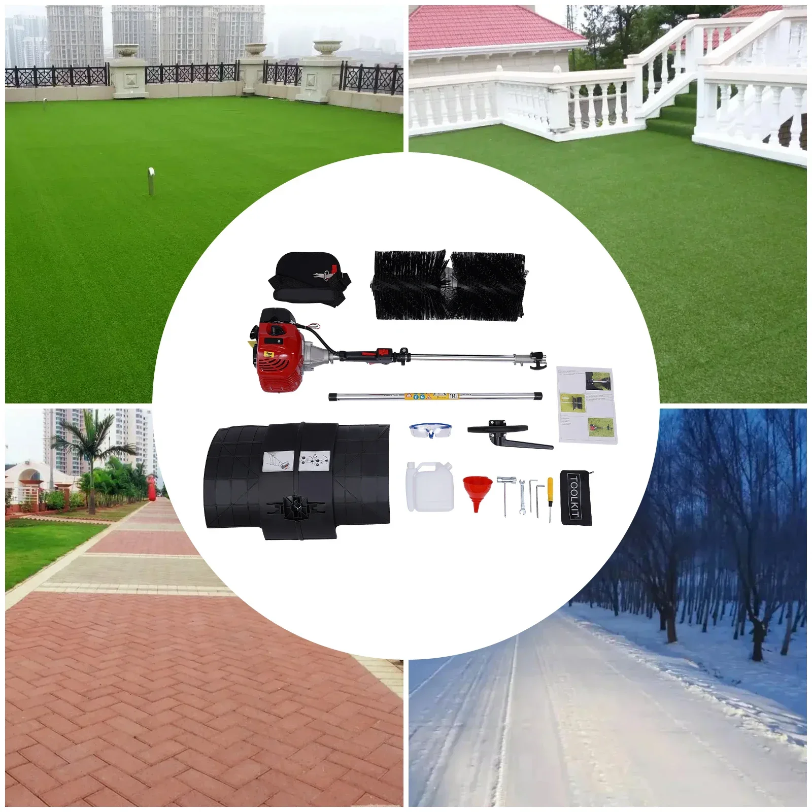 Push Sweeper 1.7KW / 2.3HP Out - đánh giá và giá Outdoor Power Broom