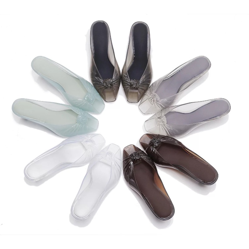 Ladies Clear Jelly Block Heel  - đánh giá và giá Outdoor Power Block