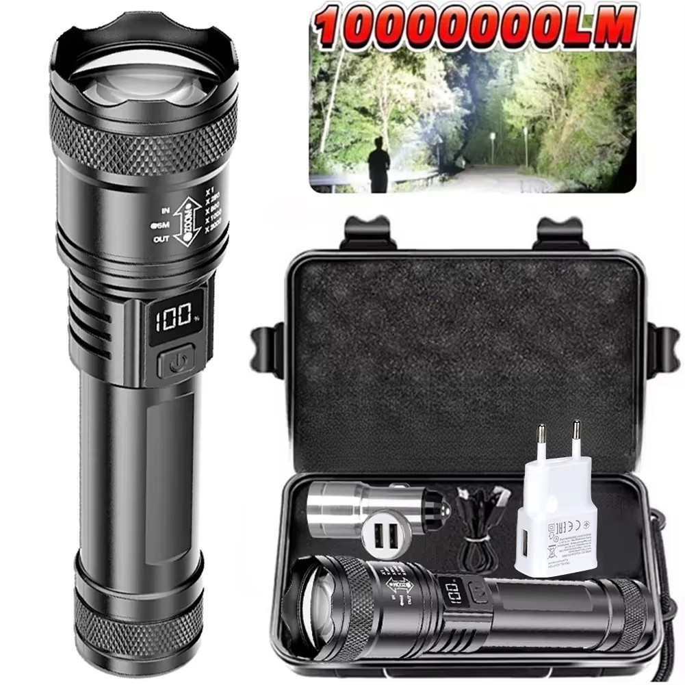 Rechargeable LED Flashlight Zo - đánh giá và giá Outdoor Power Supply