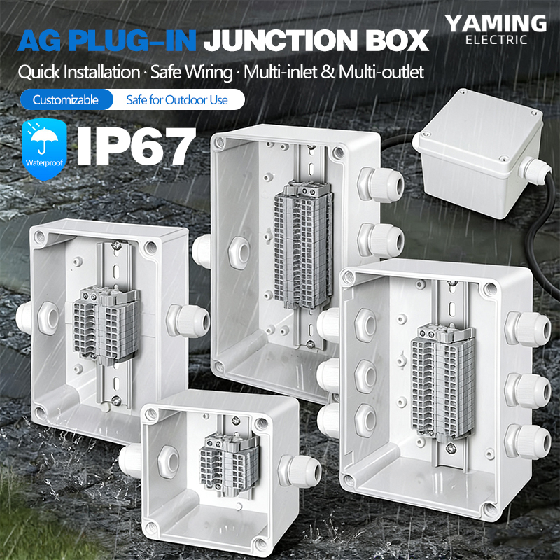 Waterproof Junction Box With P - đánh giá và giá Outdoor Power Block