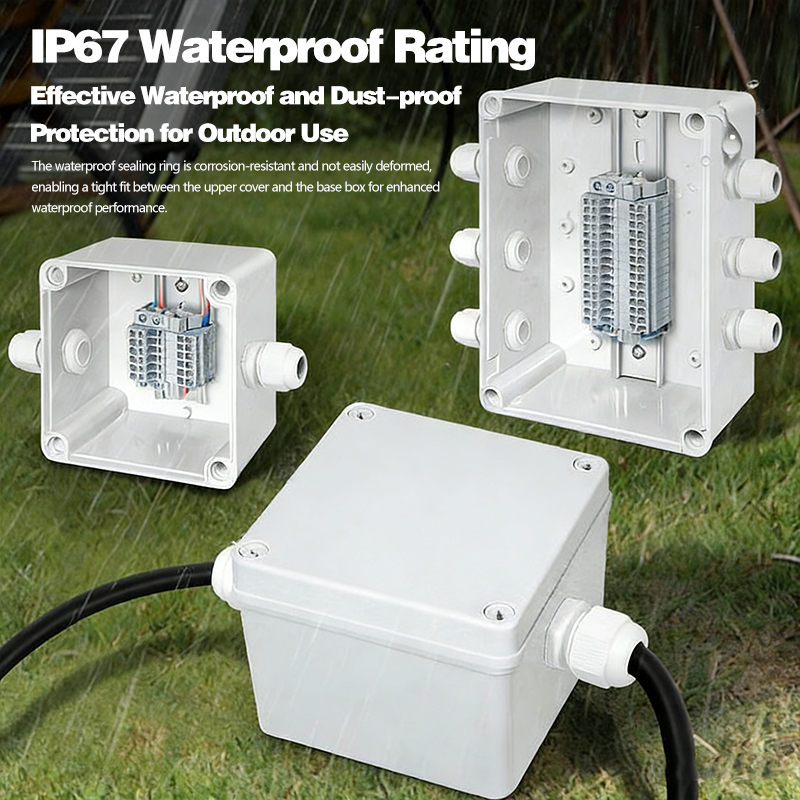 Waterproof Junction Box With P - đánh giá và giá Outdoor Power Block