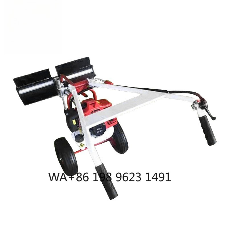 Hand-held Lawn Brush Sweeper A - đánh giá và giá Outdoor Power Broom