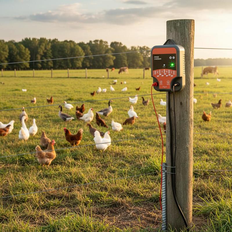 Livestock Energizer 10kV 2J Fo - đánh giá và giá Outdoor Power Supply