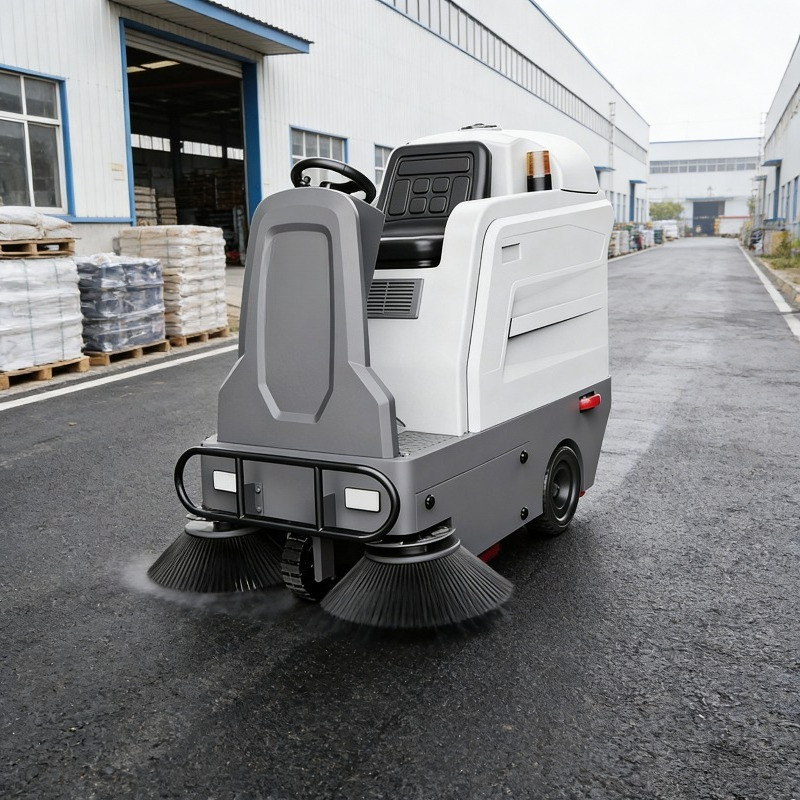 Outdoor Electric Ride-On Stree - đánh giá và giá Outdoor Power Broom